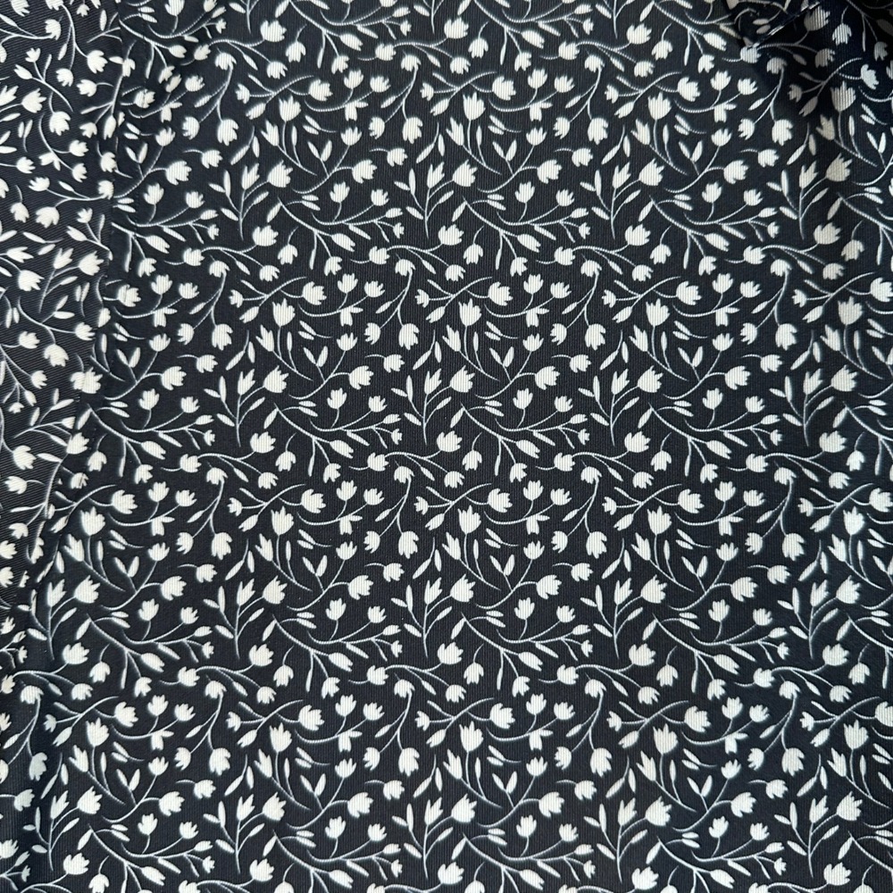FootJoy Men's ProDry Golf Polo Shirt Size 2XL Navy Blue Floral Print - Picture 8 of 9